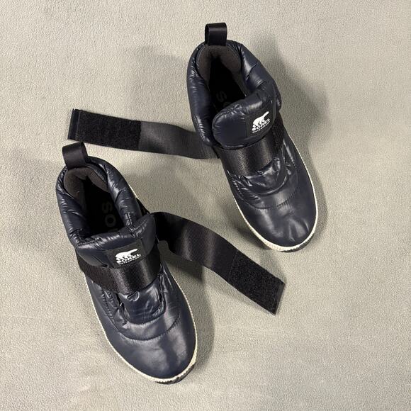 Sorel Out N About Puffy Walking Snow Shoes NL3408-010‎ US 7 Navy Casual Walking - Picture 9 of 13